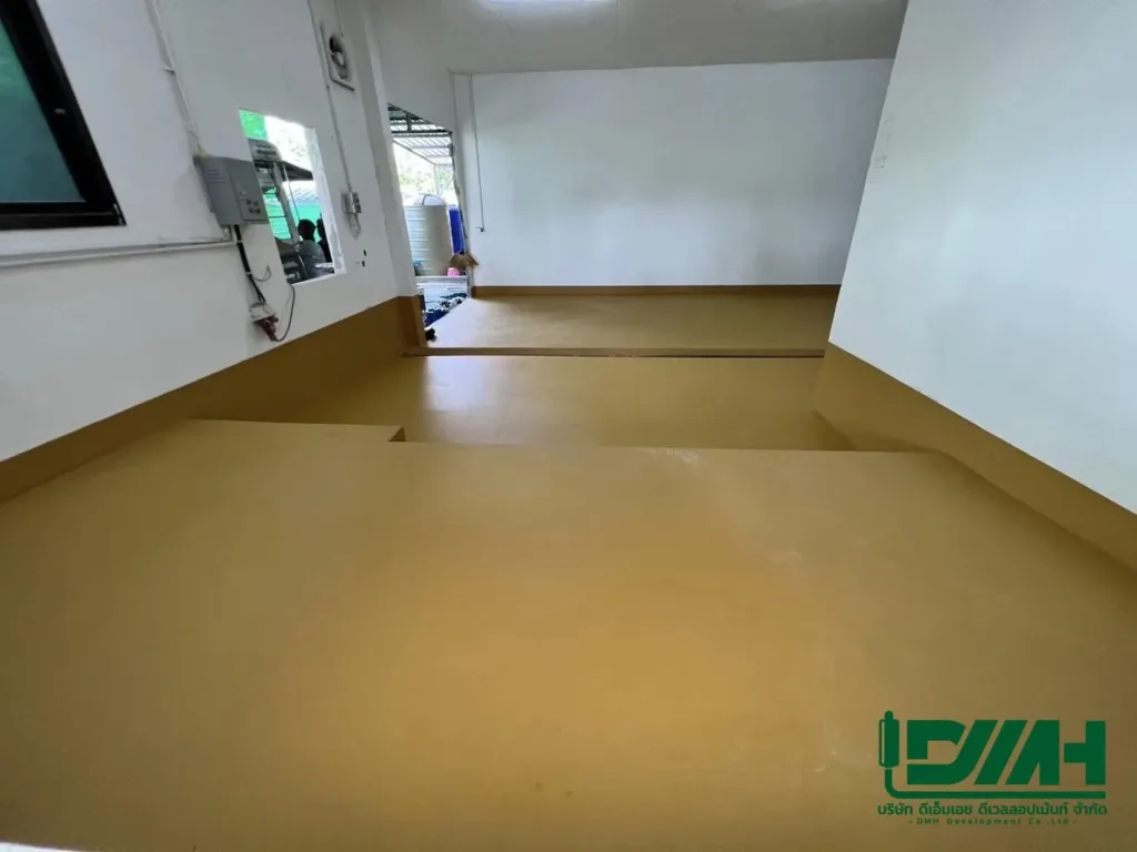 พื้น PU Concrete โดย DMH Groups