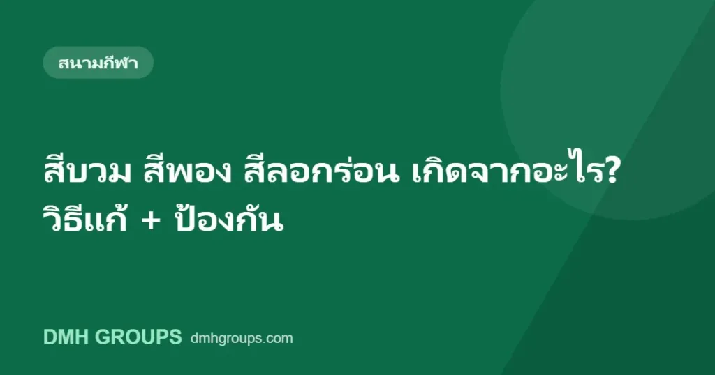 สีบวม สีพอง สีลอกร่อน เกิดจากอะไร? วิธีแก้ + ป้องกัน